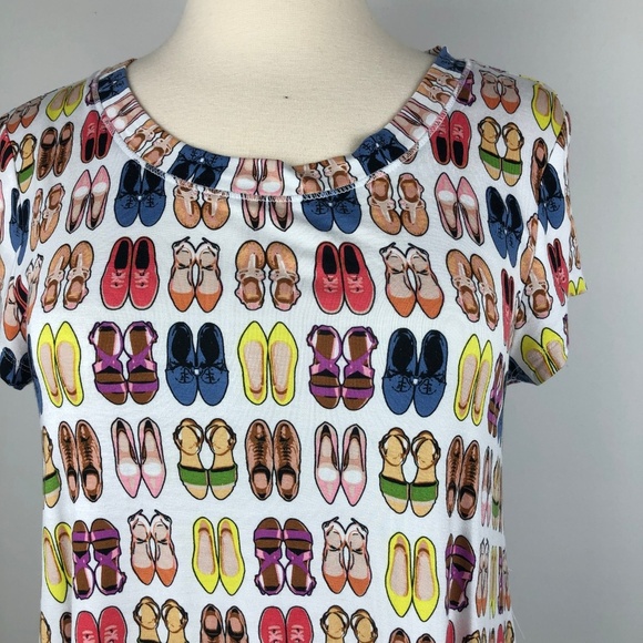 Cupio Tops - Cupio Shoe Tee T-Shirt Top